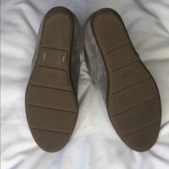 Prada Suede Boots, EU 36, US 6, Gray, Lace Up - Picture 2 of 6